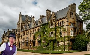 Juggling John at Christ Church in Oxford