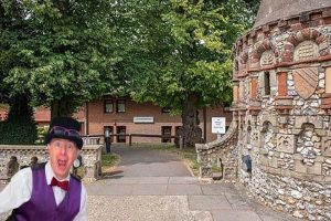 Juggling John at Horsley Place in East Horsley