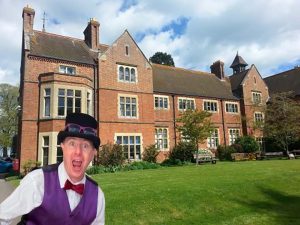 Juggling John at Lord Williams School in Thame