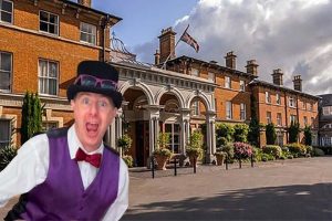 Juggling John at Oatlands Park Hotel in Weybridge